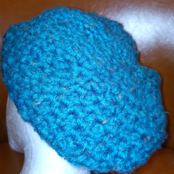 Handcrafted Super Thick Adult Crochet Hat - Picture 5 of 11